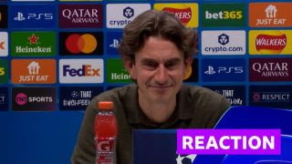 Champions League: ‘Like Lionel Messi’ – Thomas Frank stunned by Micky van de Ven goal