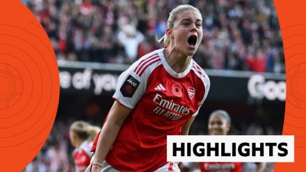 WSL: Arsenal 1-1 Chelsea – highlights