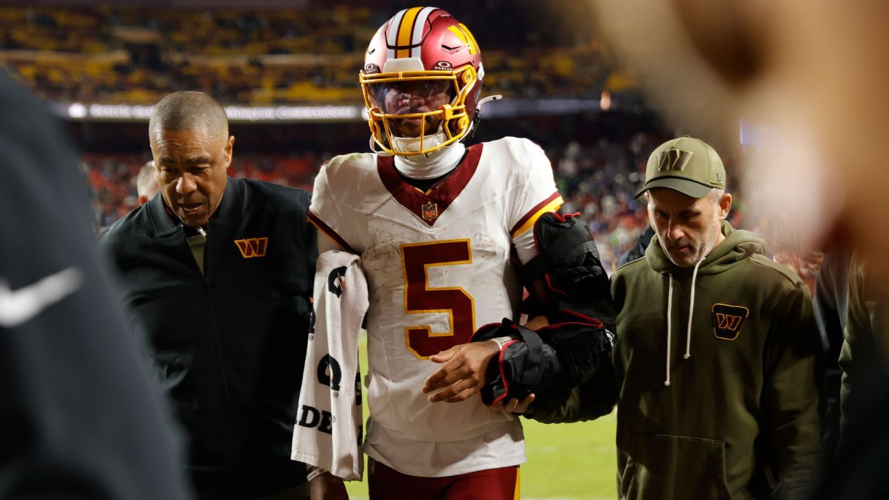 Jayden Daniels’ injury echoes past Commanders mistakes, raises larger NFL questions